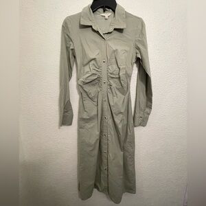 Olive shirt dress size small